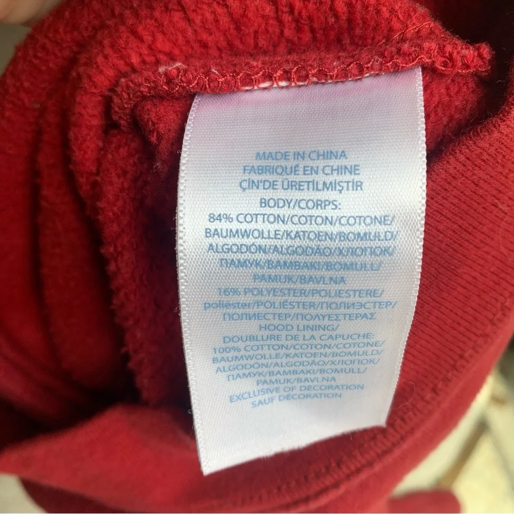 Ralph Lauren Polo Toddler Red Kids Hoodie Size 24 Months‎
